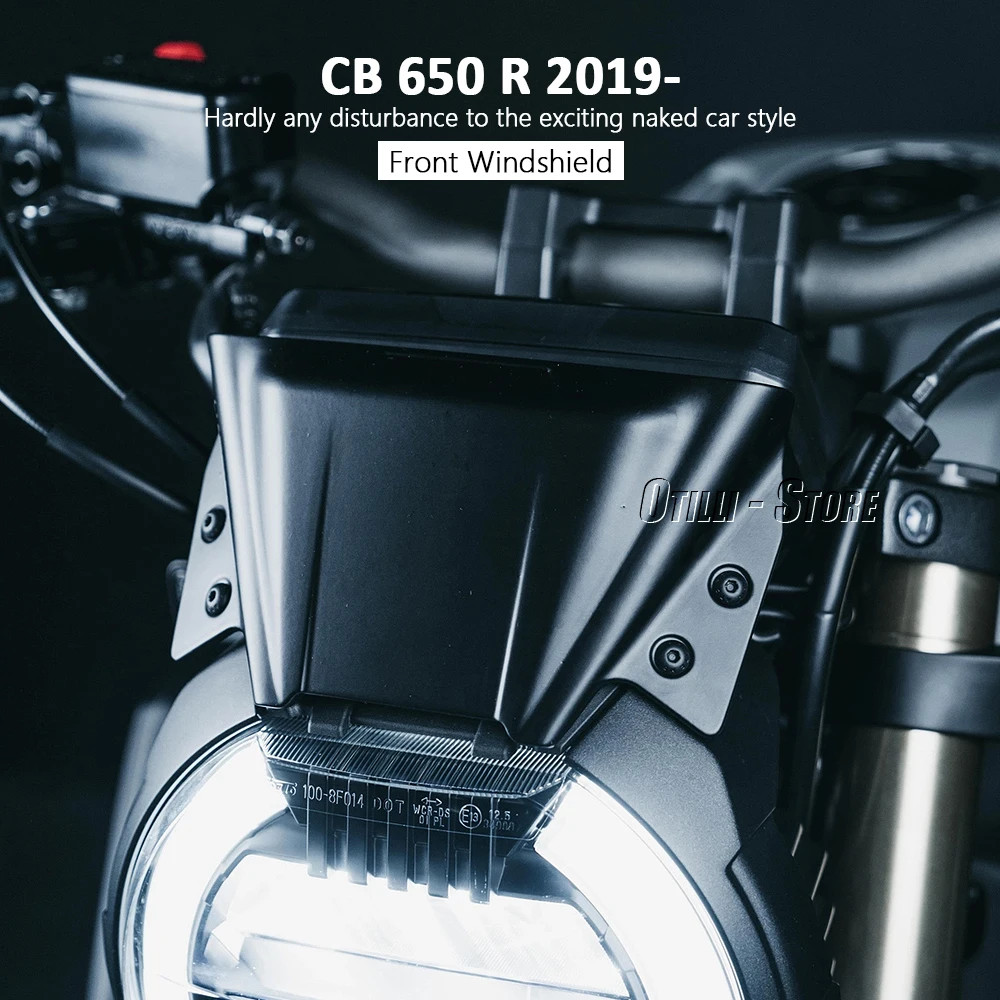 MOTORCYCLE ACCESSORIES FOR HONDA CB650R CB650R CB 650R CB 650 R 2019-2023 NEW WINDSHIELD WINDSCREEN