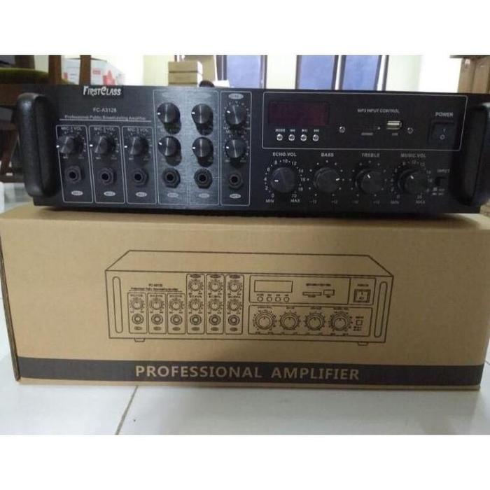 Amplifier Firstclass Fc-A3128 Bluetooth Amplifier 6 Channel Original #Gratisongkir