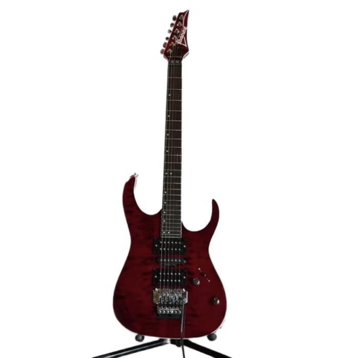 Gitar Listrik Ibanez Rock Updown Full Solid Javanese Wood - Kayu
