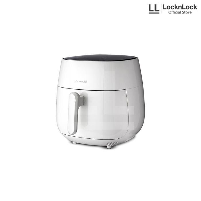 LOCK N LOCK Digital Air Fryer 4L EJF273WHT - White - Putih - Putih