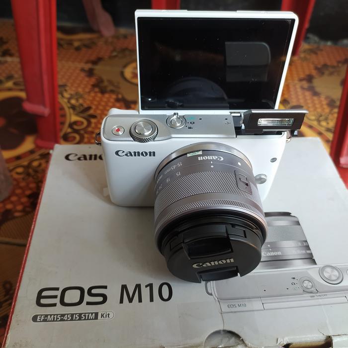kamera Mirrorless Canon M10 fullset