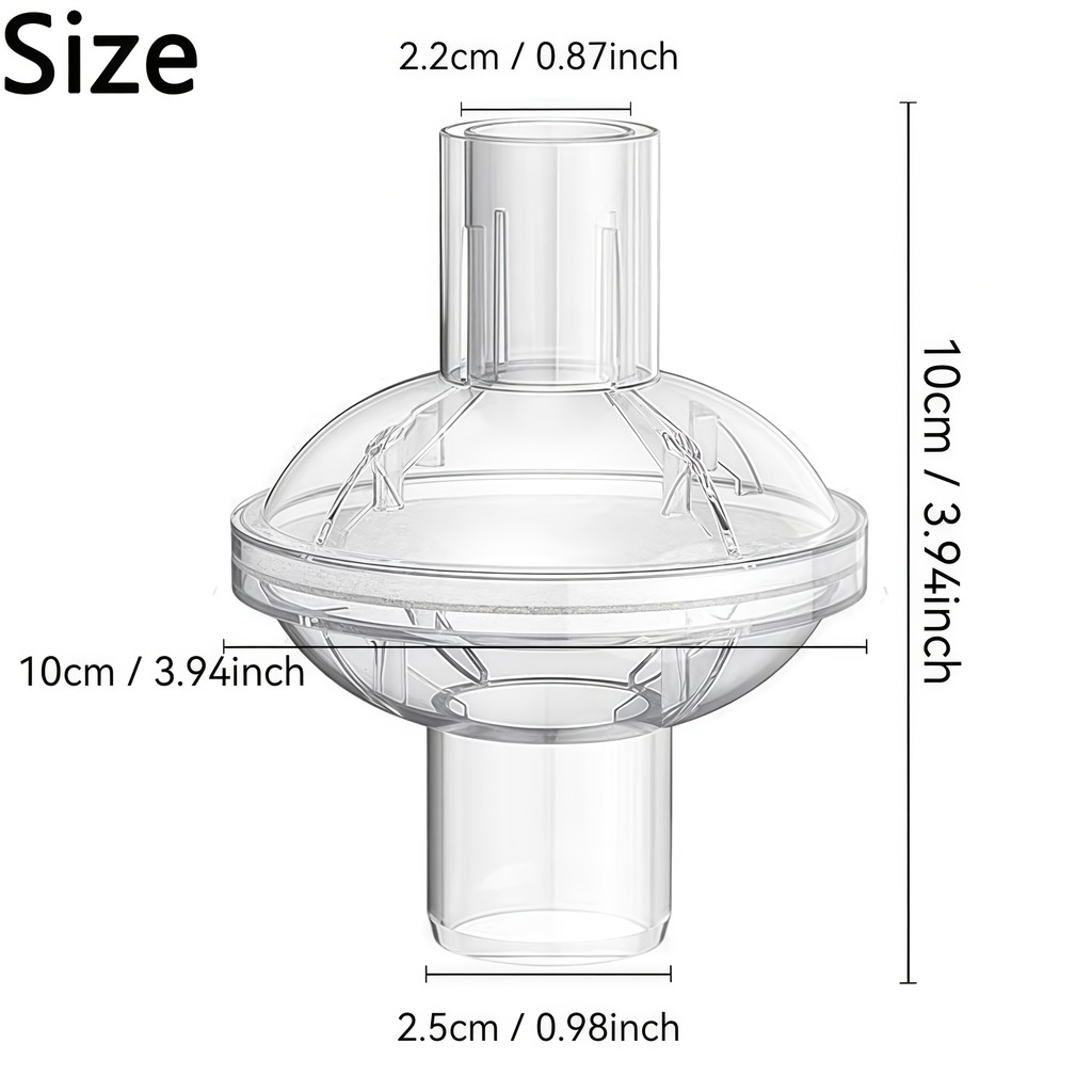 Filters for Cpap Machine - Cpap Filters fit Inline Filters Compatible with Resmed and Any Machine