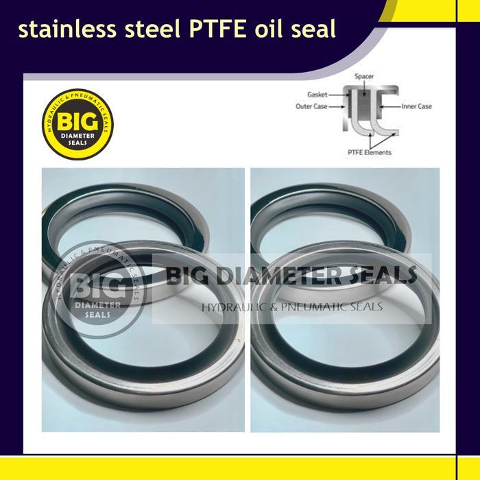 Oil Seal Ptfe Id:48 Mm Double Lips (Ta) Oil Seal Compressor