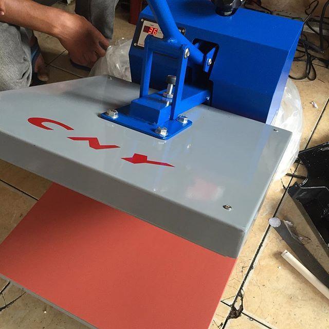 mesin press sablon/mesin press 38x38cm/mesin press