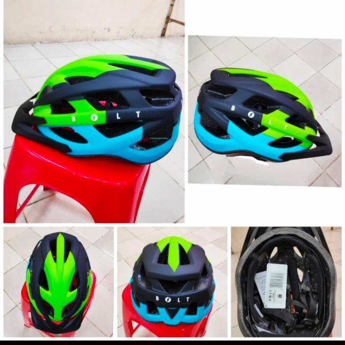 Polygon Bicycle - Helm Sepeda Polygon Bolt Unisex Polygon Size M (54-58) Dan L (59-62)