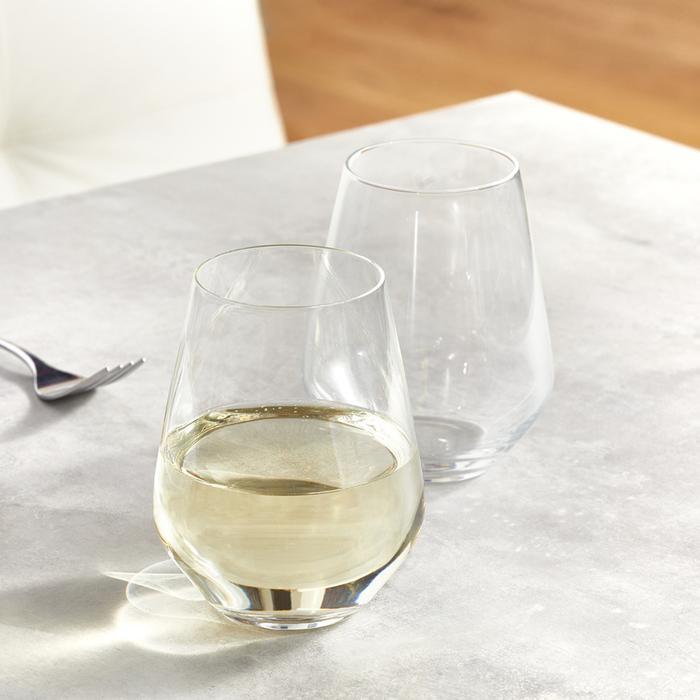 Libbey Brilliance Gelas Wine Kaca 375 ml Set 6 pcs Transparan Wine Glass Stem Goblet Gelas Kaki