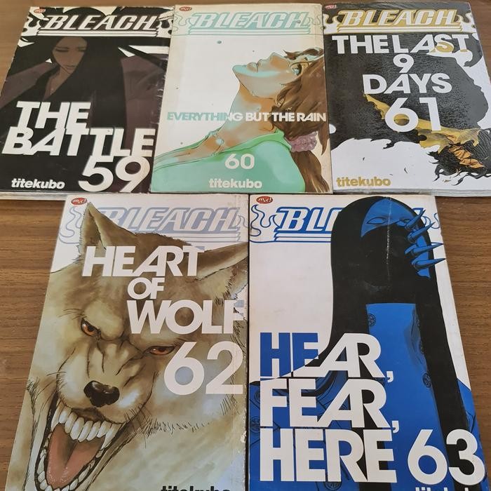 Komik Bleach Set Vol 59-63