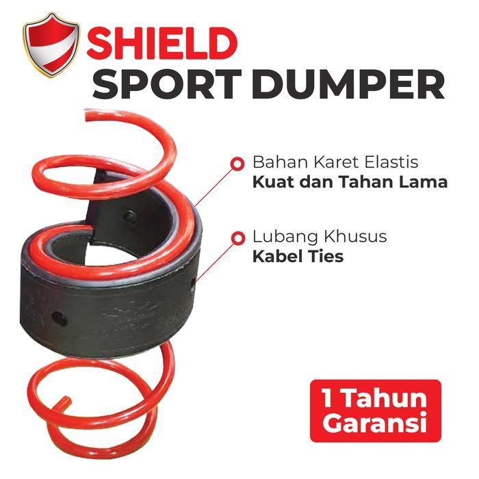 SPORT DAMPER CRV 17 TURBO SPRING BUFFER KARET PEREDAM GUNCANGAN MOBIL