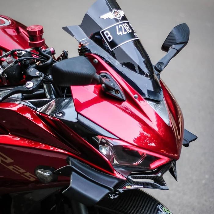 WINGLET SAMPING SAYAP AEROFIN AERO CBR250RR R25 NINJA250 Z250 R15 GSX
