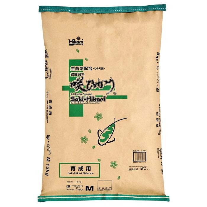 Best seller Pakan Koi - Saki-Hikari Balance 15kg (M) Saki Hikari Terlaris