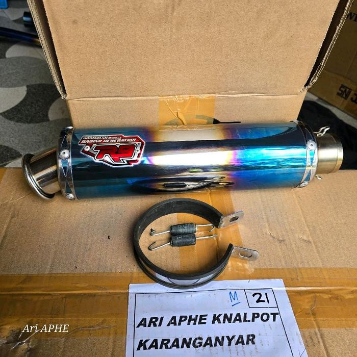 Slincer Knalpot R9 New Mugello Moncong Cincin Original