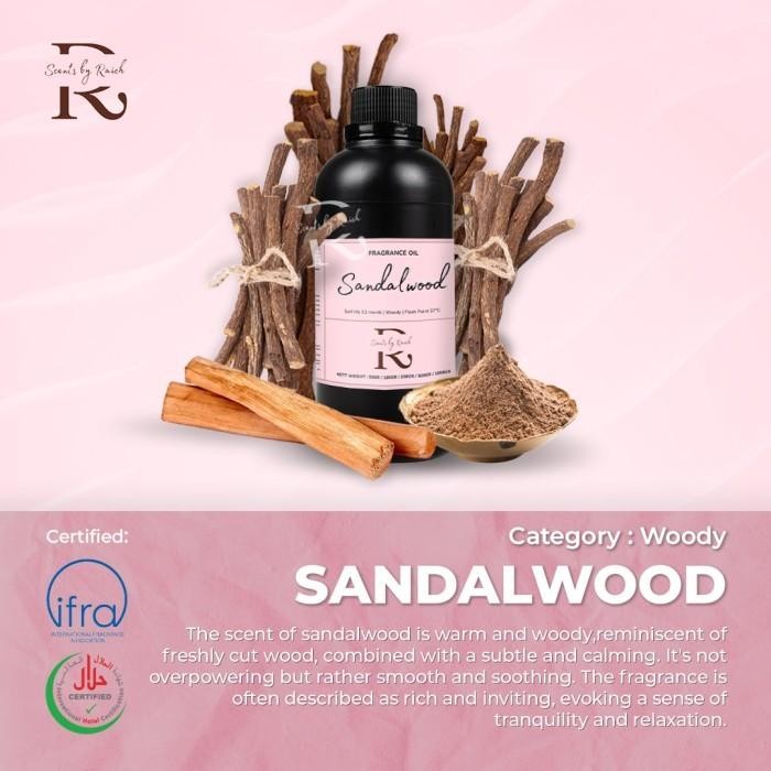 PREMIUM 500gr Sandalwood Fragrance Oil Reed Diffuser Candle Parfume