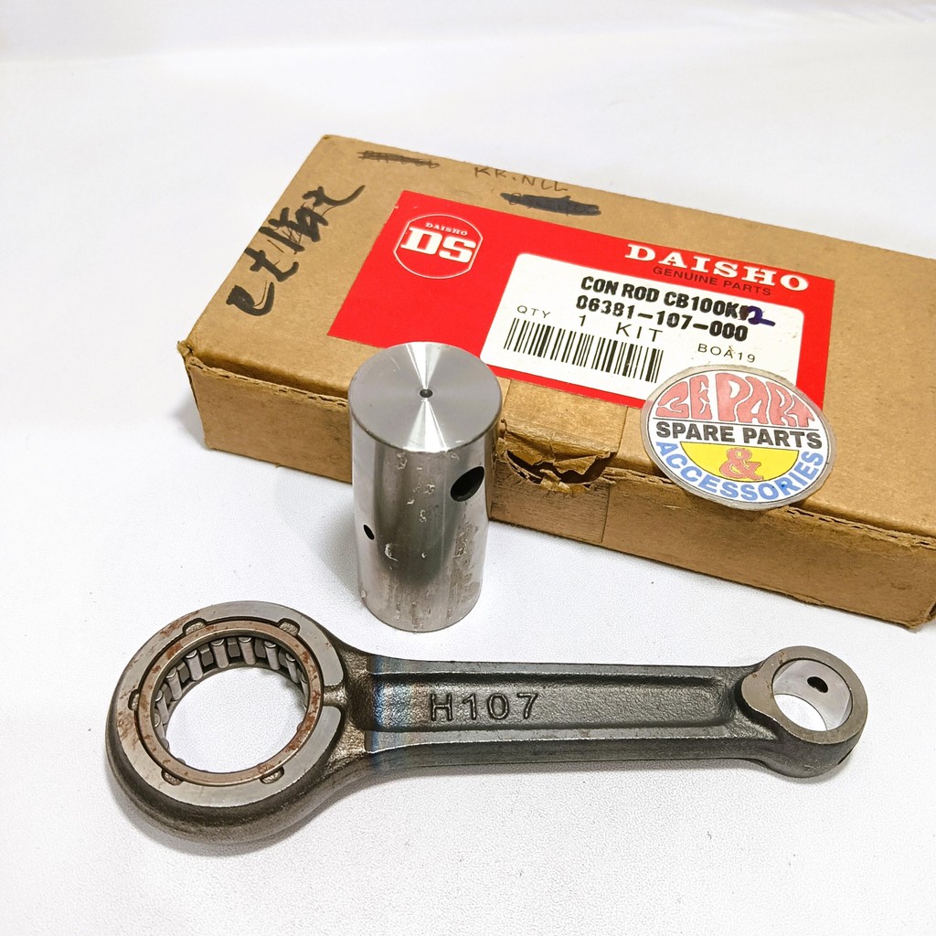Stang seher CB100 K2 107 Conrod kit setang piston Honda CB 100 Limited Item Barang Langka Spare Part