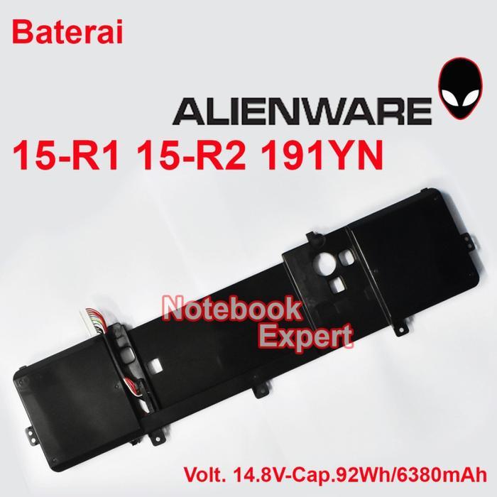 Baterai Laptop Original Alienware 15 R1 R2 191YN