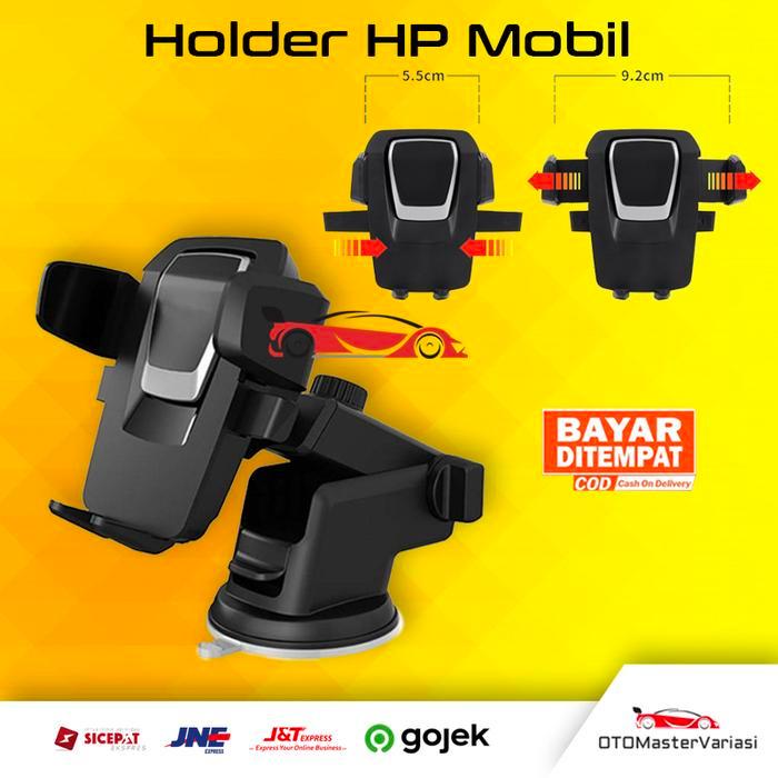 Car Holder hp Mobil Dashboard dan Kaca Phone Holder Mobil Tripod HP