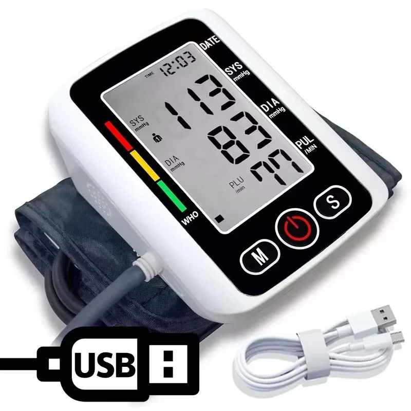 Arm Blood Pressure Monitor,Blood Pressure Machine,BP Monitor Automatic Upper Arm Digital with Blood
