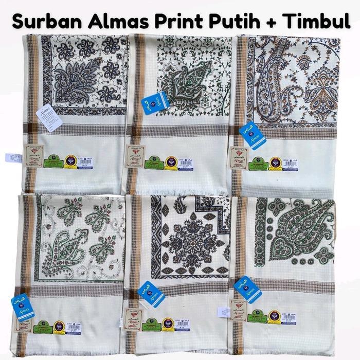 SALE SURBAN ALMASIN KASHMIRI BATIK PANJANG