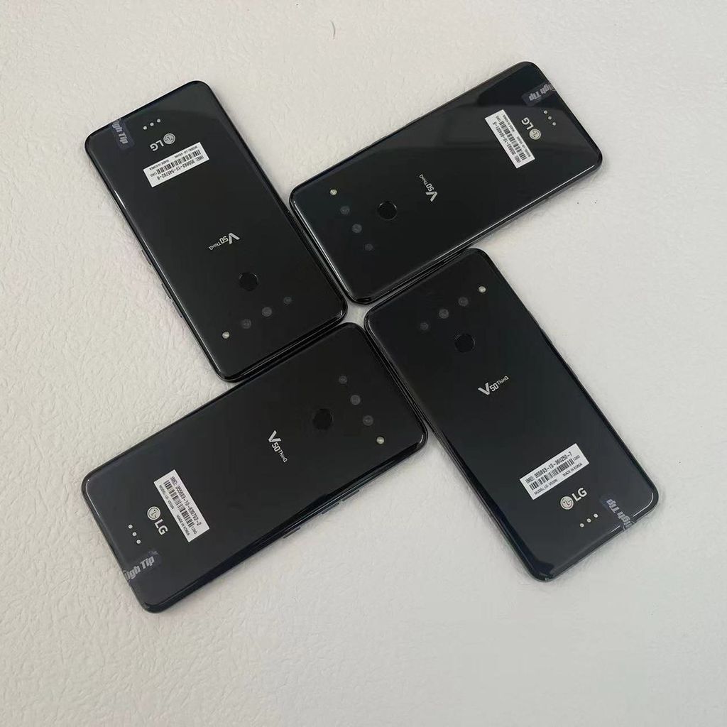 Unlocked Original LG V50 V500N V450PM ThinQ 5G LTE NFC Cell Phone 6.4' 6GB+128GB Dual Front Triple 3