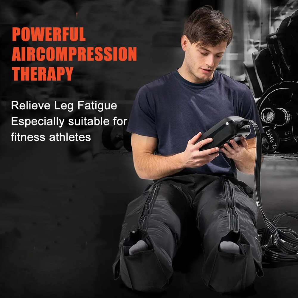 Air Compression Leg Massage Pneumatic Shoe Compression Pump Foot Physical Therapy Muscle Recovery Re