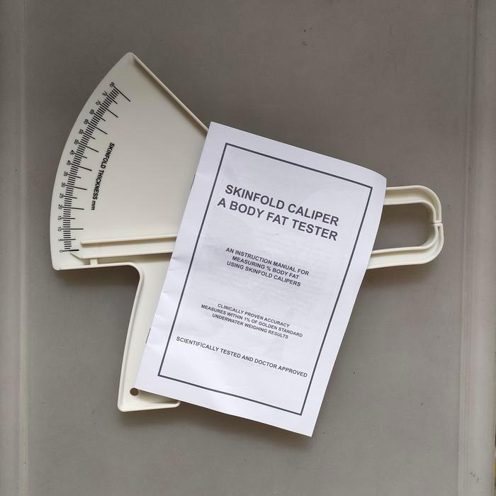 SKINFOLD CALIPER BESAR 0 - 80 MM BODY FAT CALIPER KEEP SLIM FIT