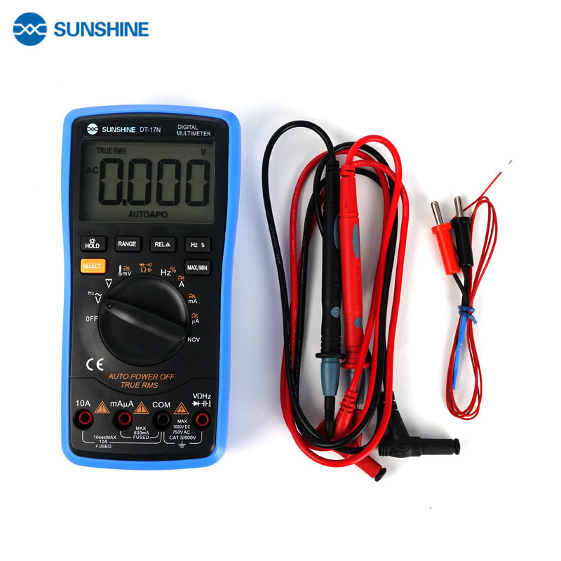 SUNSHINE DT-17N Auto Range LCD Display Multimeter Digital Multimeter