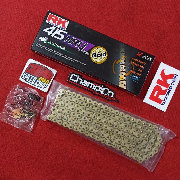 Rantai Rk Takasago Chain 415 Hru U-Ring Ninja R Rr 150 150R 150Rr