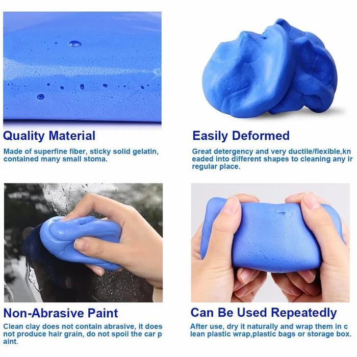 TERMURAH PEMBERSIH MOBIL CLAY BAR CAR PEMBERSIH NODA TANAH 3M