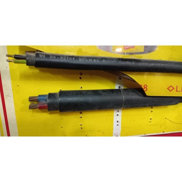Kabel Nyy / Cable Nyy 4X10Mm / 4X10 Mm Hitam Merk Jembo Meteran