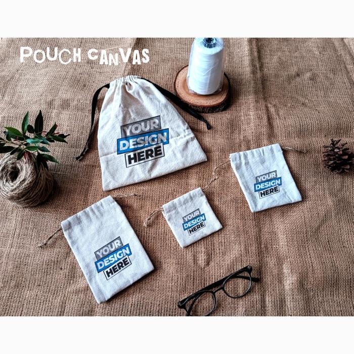 OZONE Pouch Serut Canvas TC Marsoto Polos Satuan