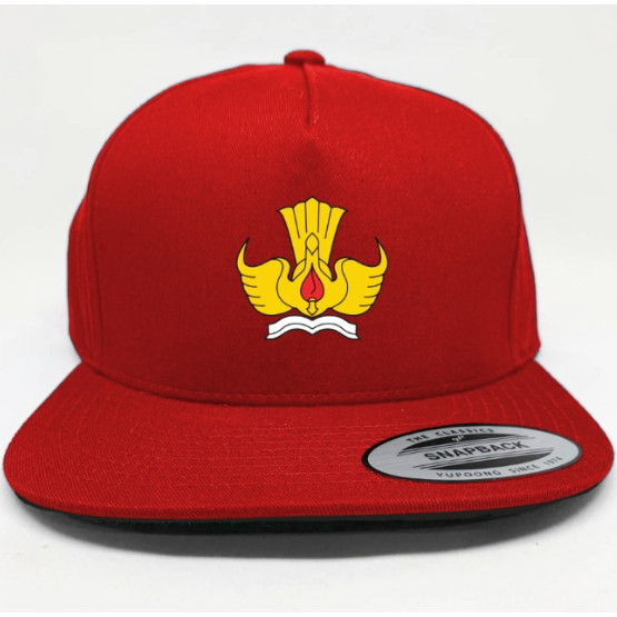 Topi Snapback Hat Cap Distro SD SMP SMA sekolah dasar menengah pertama atas polos custom indonesia p