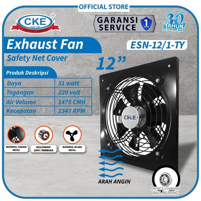 Wall Exhaust Fan 12" Inch Kipas Exhaust Fan Dinding Industrial 12 Inch exhaust fan plafon