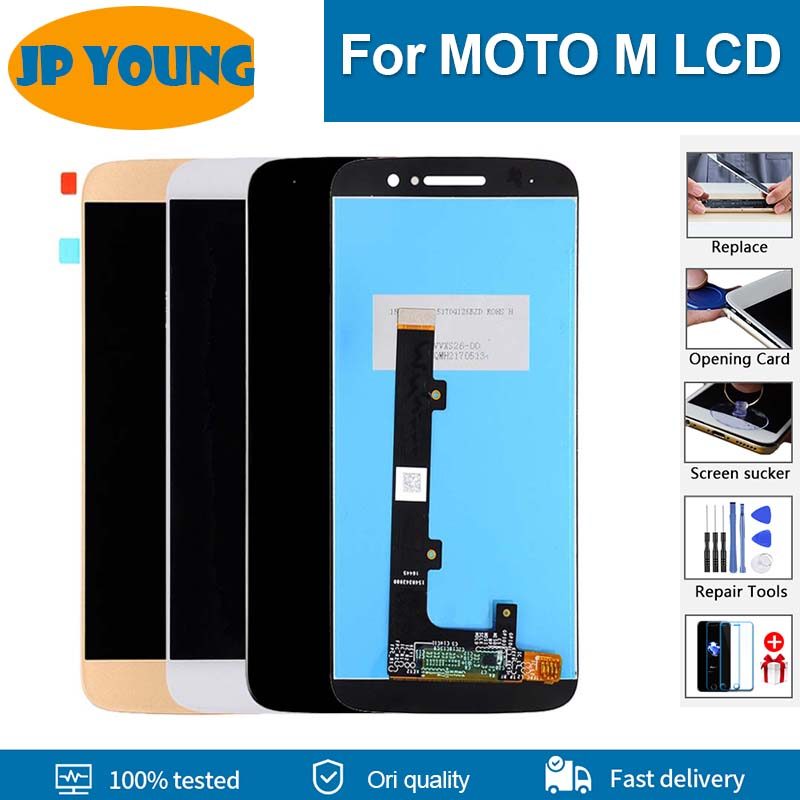 Original LCD For Motorola Moto M XT1662 XT1663 LCD Display Touch Screen Digitizer Replacement For Mo