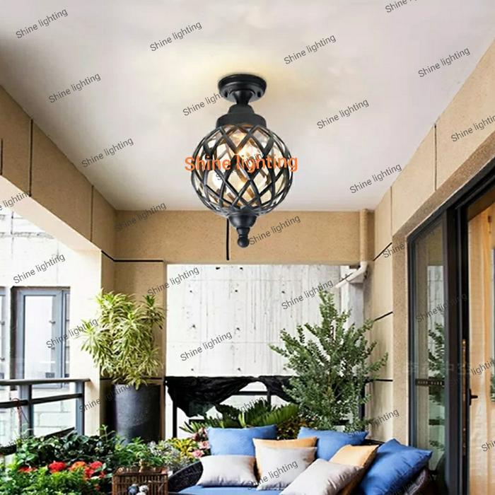 Terhemat Lampu Plafon Klasik Outdoor Waterproof Teras Tipe 11210 S Terlariss 