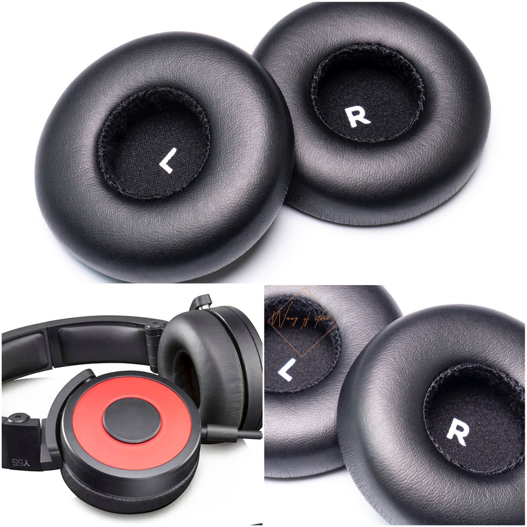 Ear Pads For AKG AKG Y50 Y55 Y50BT Y55DJ Headphone Memory Foam Cushion 68mm Replacement Parts EarPad