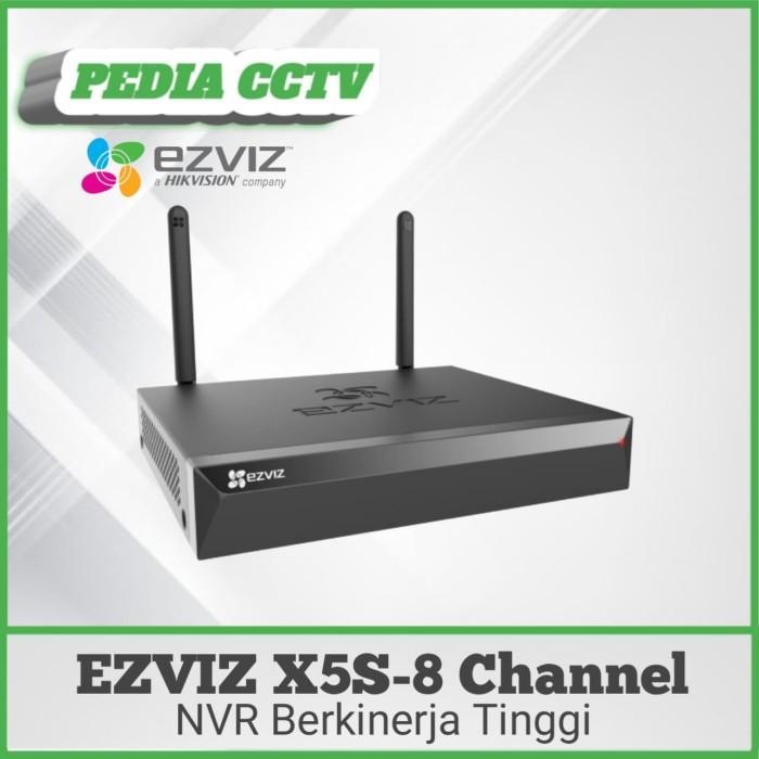 BERGARANSI EZVIZ X5S NVR EZVIZ 8 CHANNEL NVR Wireless