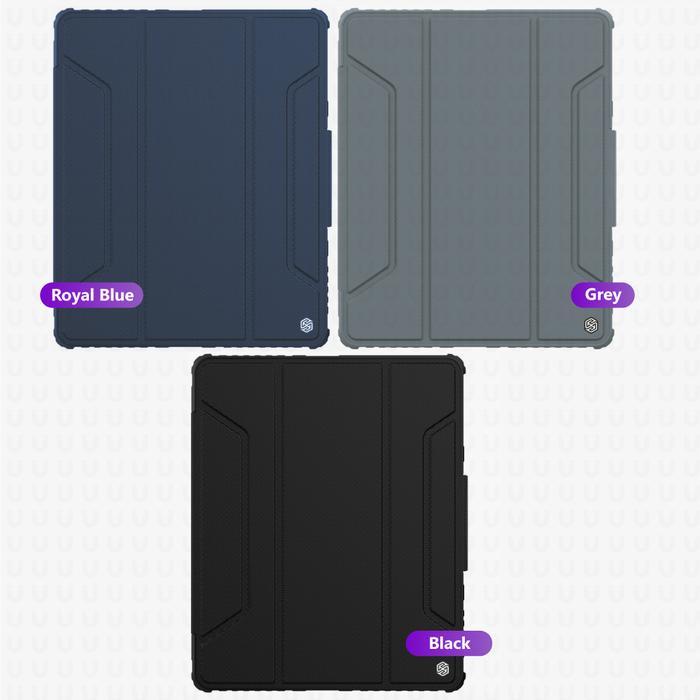 t6fx- Case Compatible With Ipad Pro 12.9" (M2/M1 2022/2021/2020) Nillkin Bumper Pro Magnetic