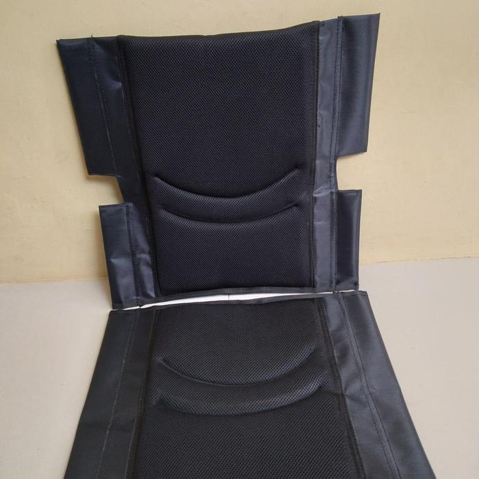 jok kursi roda aluminium bahan kain