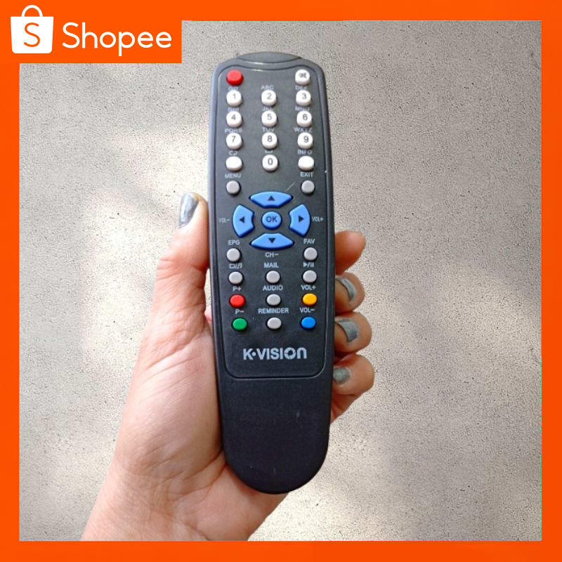 Remote STB Nex Parabola Kuning Dangdut / Remot Set Top Box NexParabola Kuning Dangdut - LANGSUNG PAK