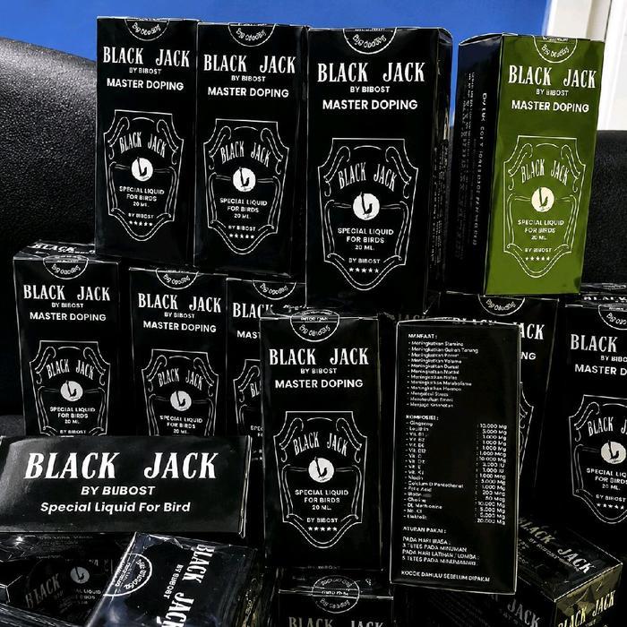 TERMURAH Vitamin Burung BLACK JACK Doping Burung Gacor Bersuara Doping Burung Trucukan, Burung
