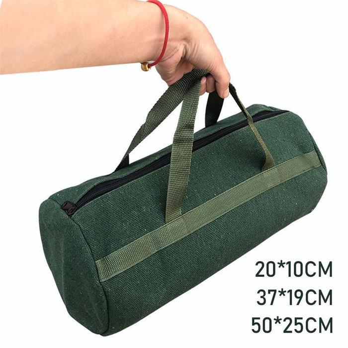 Promo Tas Alat Perkakas Besar Anti Air - Tas Toolkit Perkakas Tabung Bulat Tools Bag Tukang &