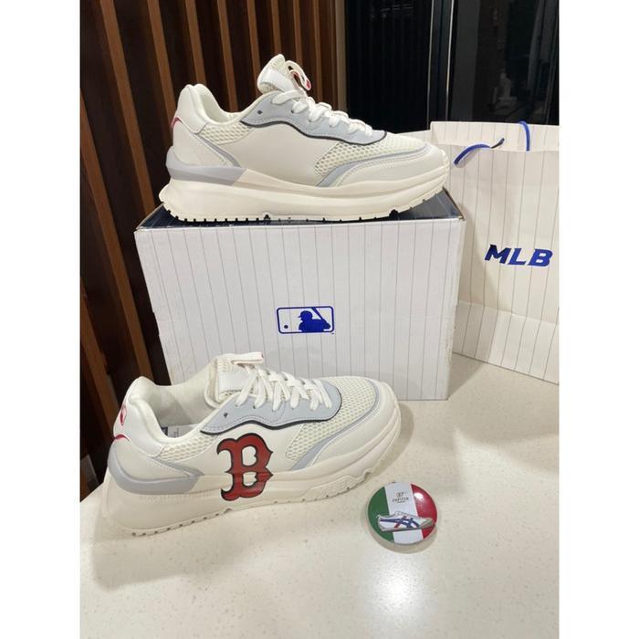 Sepatu MLB Chunky r ston Red So Sneaker