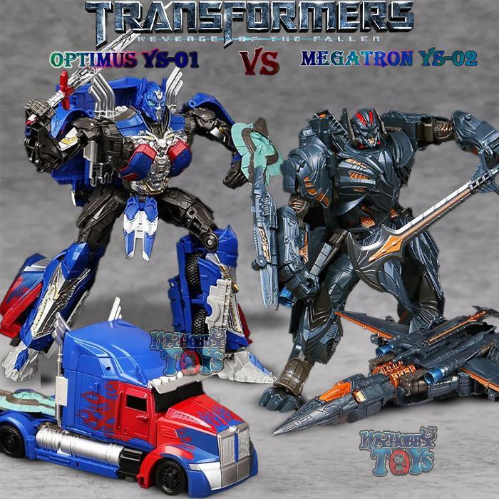 READY STOCK Mainan Action Figure Transformers Optimus Prime Bumblebee Megatron Dropkick Hurricane