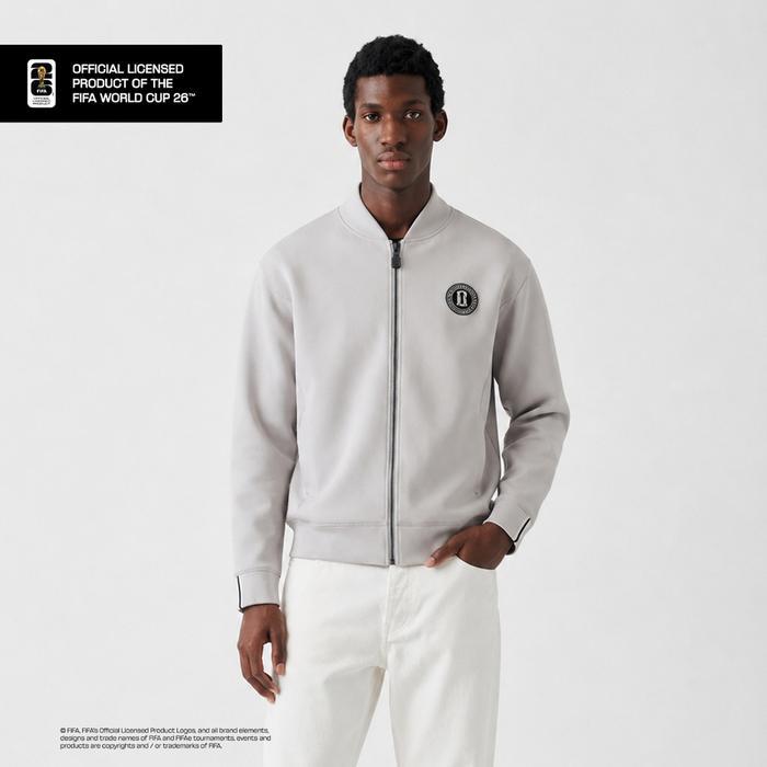 LARUSSO FF Collection - Jaket Bomber Pria FF World Cup 2026 - Grey - S