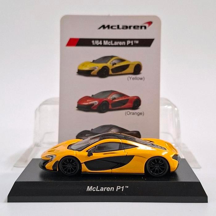 KYOSHO MCLAREN P1 YELLOW 1/64
