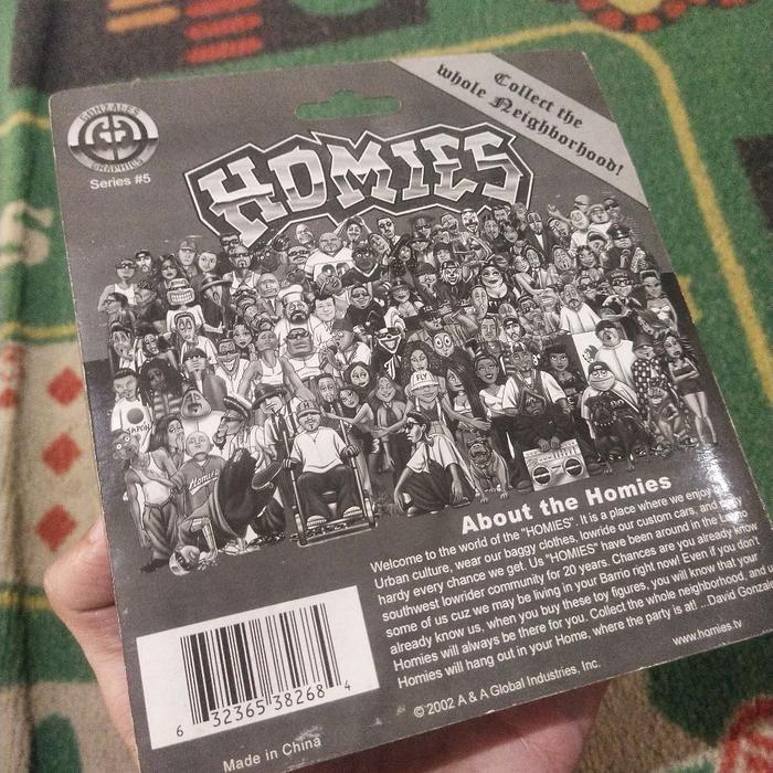 HOMIES FIGURE SERIES 5 DIECAST HOMIES ROLLERZ SET 6