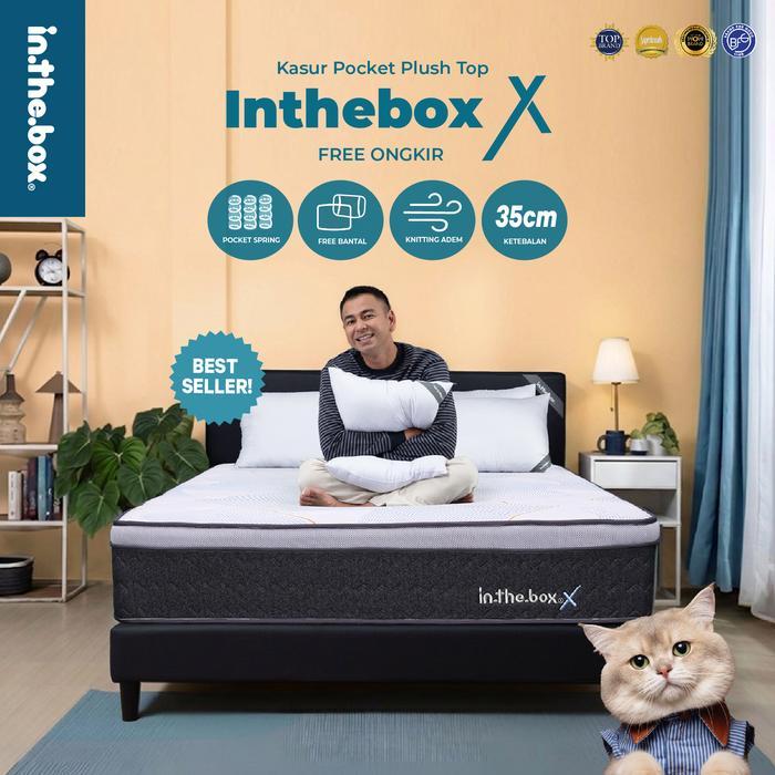 Kasur Springbed INTHEBOX X Ukuran 180x200 (King) - Hanya Kasur