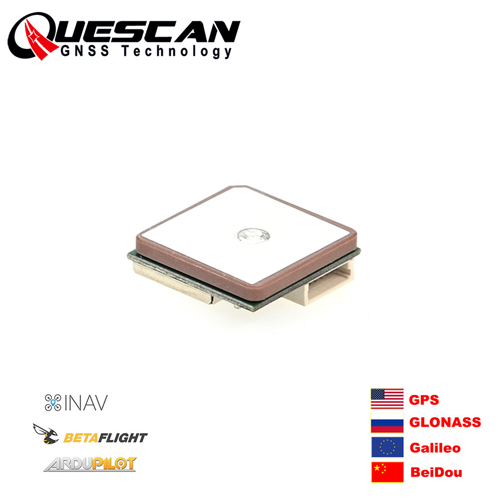 QUESCAN M10SD Drone FPV M10 GPS Module with Compass for INAV ArduPilot Betaflight Pixhawk F7 F405 F4
