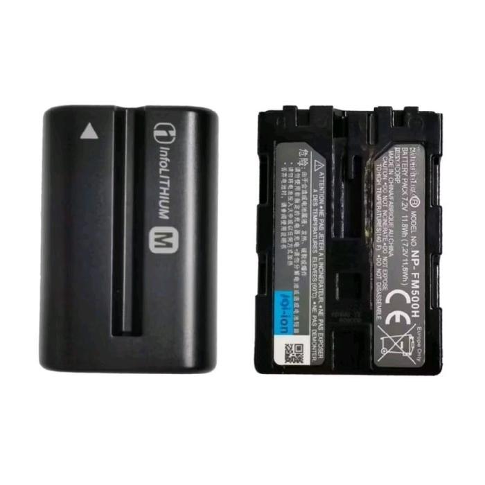 Premium Ready Battery Kamera Np-Fm500H Baterai Dslr Alpha A100 A200 A350 A300 For Sony Alpa Fm500
