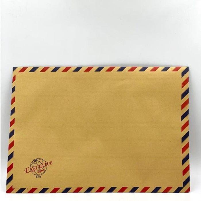 Amplop Coklat EXECUTIVE Folio Tali 310 Airmail/Map Coklat Lamar Kerja Kertas