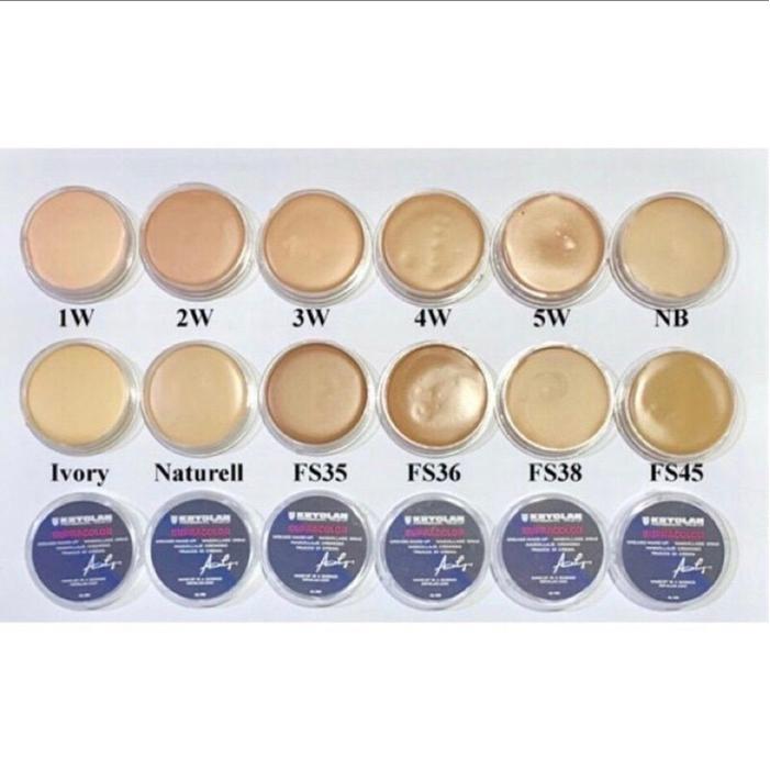 Diskon Kryolan/Cryolan Supracolor Foundation 8Ml - Mini Crayolan High Coverage Concealer Liquid -